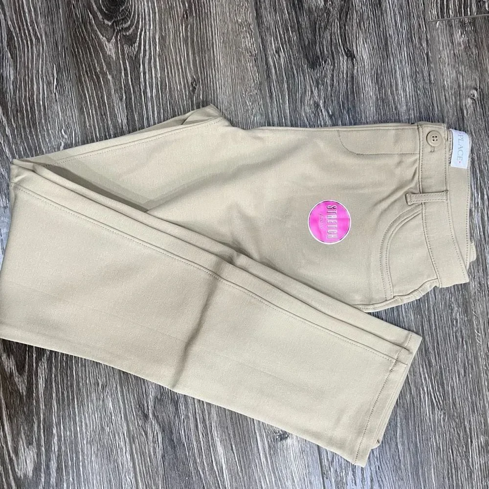 New size 16 Stretchy Khaki Skinny School Uniform Pants The Children's Place